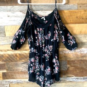 Woman’s MUDD Floral Romper